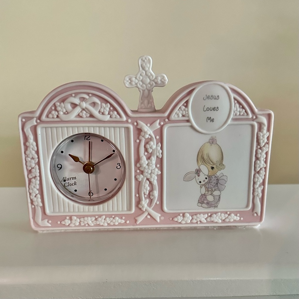 Precious Moments Girl Alarm Clock